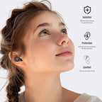 Ear Plugs for Sleeping 35dB Noise Cancelling Silicone Earplugs Single and - Image 3