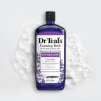 Dr Teal's Foaming Bath with Pure Epsom Salt, Soothe & Sleep with Lavender - Image 8