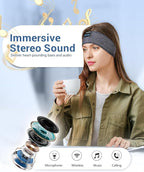Perytong Sleep Headphones Wireless, Air Travel, Meditation - Image 4