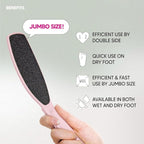 Wide Emery Foot File, Double-Sided Pedicure Tool, Colossal Professional Foot - Image 3