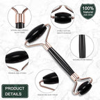 Jade Roller for Face, Facial Roller Massager Skin Care Tool, Gua Sha Facial - Image 2
