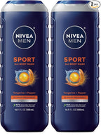 Nivea Men Sport Body Wash with Revitalizing Minerals, 16.9 Fl Oz Bottle by NIVEAMen