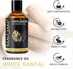 White Santal Fragrance Oil Essential Oil, MAYJAM 3.38FL.OZ White Santal Oil - Image 2