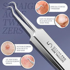 Teenitor 7 Pcs Pimple Popper Tool Kit, Surgical Grade Blackhead Remover Tools - Image 3