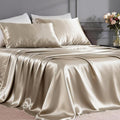FreshCulture Satin Sheets Twin XL Bed Set by FreshCulture