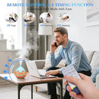 500ML Essential Oil Diffuser, Aromatherapy Diffuser - Image 4