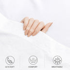 GOLD TEXTILES Full Flat Sheet 24 Pack – Brushed Microfiber Top Sheets - Image 4