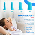 AZEN 300 Pairs Ear Plugs, NRR 32dB Soft Foam Ear Plugs - Image 4