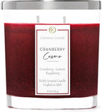 Colonial Candle Cranberry Cosmo Scented Candle Jar, Highly Fragranced Candles by ColonialCandle