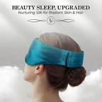 SLEEP SANCTUARY 100% Pure Mulberry Silk Sleep Mask - Image 7