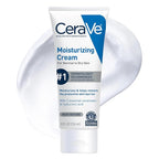 CeraVe Moisturizing Cream, Face Body Moisturizer, Normal to Dry Skin, 8 Fl Oz by CeraVe