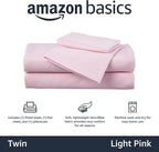 Amazon Basics Kid's Soft, Breathable, Easy-Wash Microfiber 3-Piece Sheet Set - Image 2
