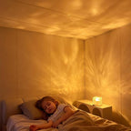 Ocean Wave Projector Light, 16-Color Changing Luminorthe Cube Lamp - Image 5
