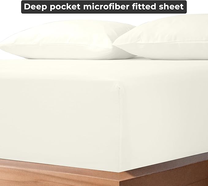 Royale Linens Fitted Sheet King - Image 6