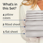 Split King 7 Piece Sheet Set - Image 2