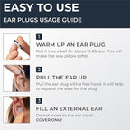 Peace&Quiet PQ Wax Ear Plugs for Sleeping, Swimming - Image 9