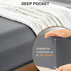 FreshCulture Twin XL Fitted Sheet Only 2 Pack - Image 4