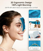 MUSICOZY 3D Silk Bluetooth Sleep Mask Headphones, Mulberry Silk Eye Mask - Image 5