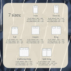 LuxClub 4 PC Full Size Sheet Set, Breathable Luxury Bed Sheets, Deep Pockets - Image 7