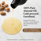 Naturevibe Botanicals Sweet Almond Oil 32 Ounces | 100% Pure and Natural - Image 2