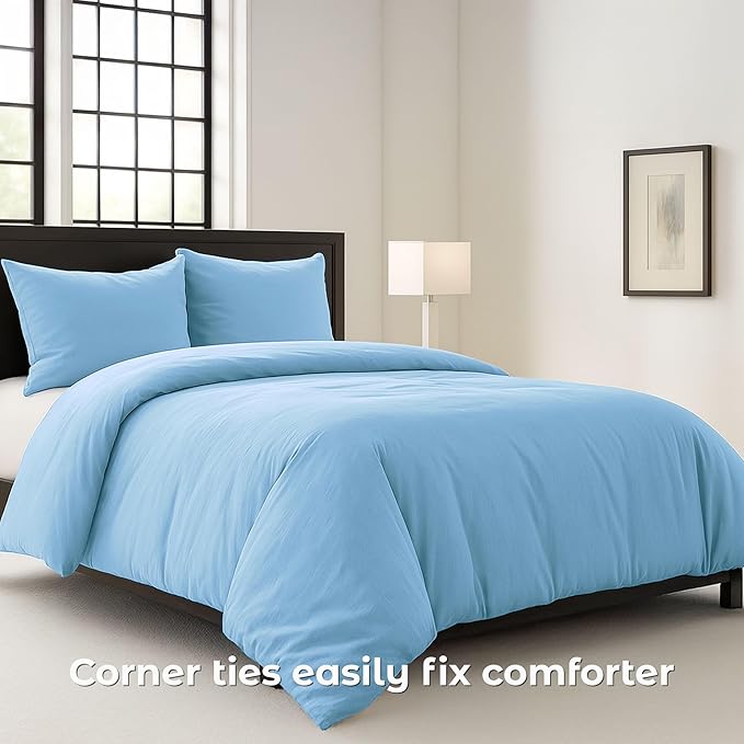 Pure Bedding Duvet Cover Queen Size - Image 5