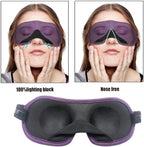 3D Eye mask for Sleeping, Machine Washable, Sleep Mask for Women, Blinder - Image 3