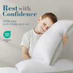 viewstar Bed Pillows Queen Sizes Set of 2, Hotel Quality Cooling Down - Image 6