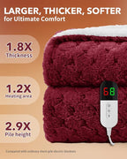 Homemate Electric Heated Throw Blanket - Image 3
