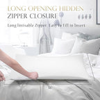 Cooling Side Sleeper Pillow Cases King Size Set of 2 - Image 5