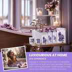 Gift Set for Women Body & Earth Gifts Set Lavender Gift Baskets For Women Bath - Image 6