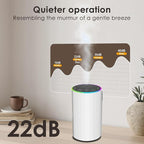 Waterless Essential Oil Diffuser, 7 Colors LED Light, Battery Powered Mini - Image 6