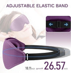 FlyCoco 99% Fully Block Out Light Eye Sleep Mask, 3D Deep Contoured Eyes Cover - Image 6