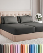 Split King 7 Piece Sheet Set by CGKUnlimited