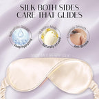 Silk Sleep Mask Eye Mask Blindfold - Image 5