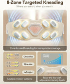 SKG Lower Back Massager for Pain Relief Deep Tissue Gifts for Men Women Mothers - Image 5