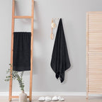GLAMBURG 100% Cotton 2 Pack Oversized Bath Towel Set 28x55 Inches, Ultra Soft - Image 4