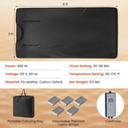 COSTWAY Infrared Sauna Blanket, Portable Full-Body Personal Sauna - Image 8