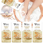 Pedicure Kit Foot Soak Set: Bubble Salt, Sugar Scrub, Massage Mask, Massage by nbcBeautiLab
