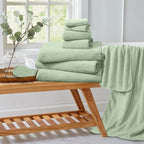 Extra Large Bath Sheet Set of 4, Ultra Soft Fluffy Towel, 35”x 70”Oversized - Image 8