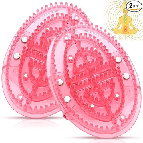 2 Pcs Meridian Massage Brush Magnetic Full Body Meridian Brush Beauty Salon by Unknown