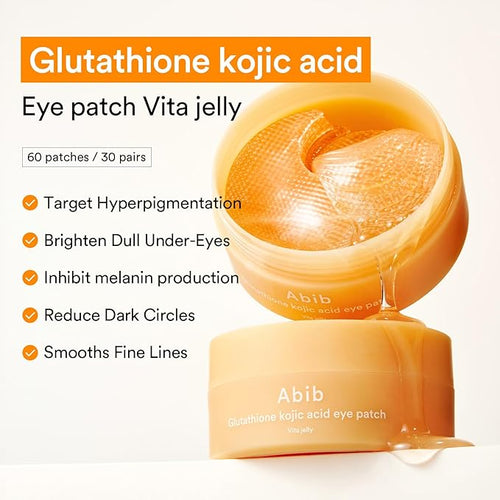 Abib Glutathione Kojic Acid Eye Patches - Image 2
