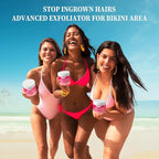 Bikini Area Exfoliator with 10% AHAs BHA & Vitamin C, Exfoliating Body Scrub - Image 6