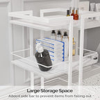 Esthetician Cart with Wheels Utility Salon Rolling Trolley, Tattoo Manicure - Image 4
