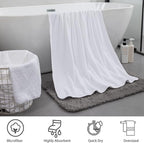 Ycosy 2 Pack Hand Towels Set 16"x31", Quick Dry Thick and Highly Absorbent Hand - Image 5