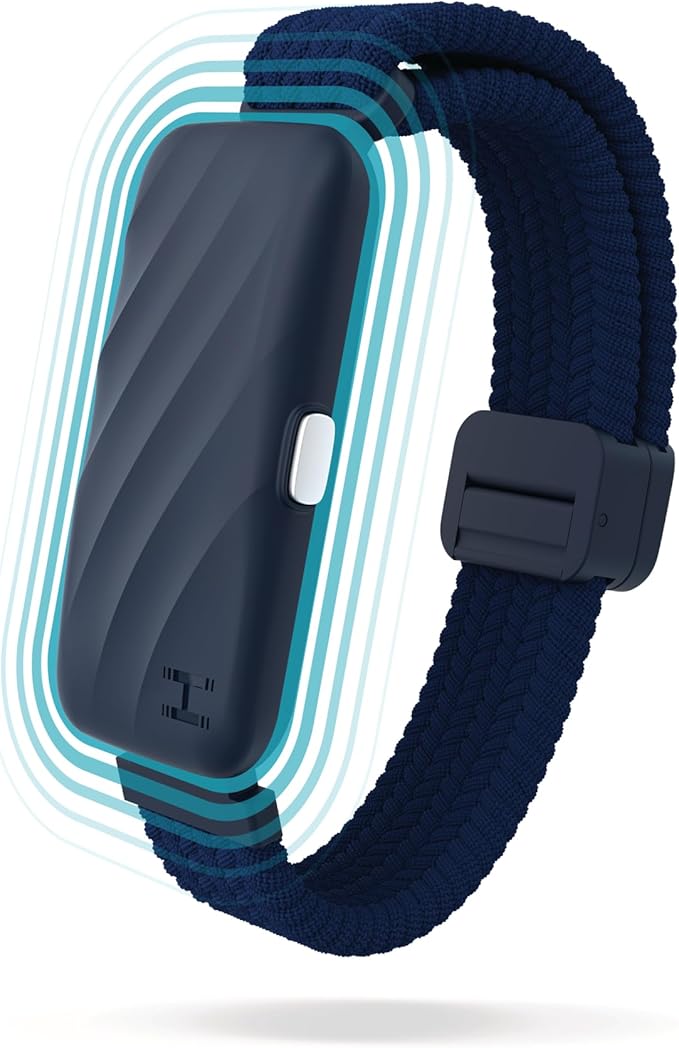 Homedics WakeBand Silent Vibrating Alarm Wristband, Ultra-Light Comfortable by Homedics