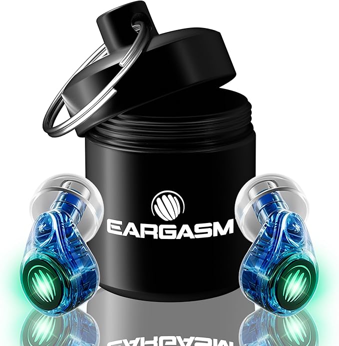 Eargasm Earlights Light Up High Fidelity LED Earplugs by Eargasm