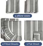 Split King 7 Piece Sheet Set - Image 2