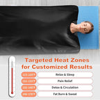 Portable Sauna Blanket for Home Use, Full Body Heated Bag - Image 4
