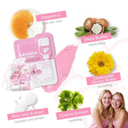 Spa Party Supplies for Women Girl, Face Cleanser, Hand Cream, Lip Mask - Image 7