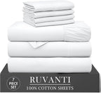 RUVANTI 7 Pcs Cotton Sheets by Ruvanti